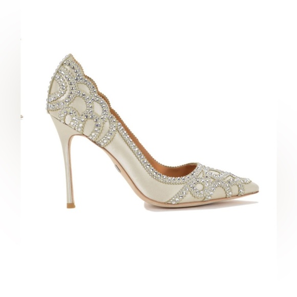 Badgley Mischka Brand
Rouge Embellished Evening Shoe - Picture 2 of 11